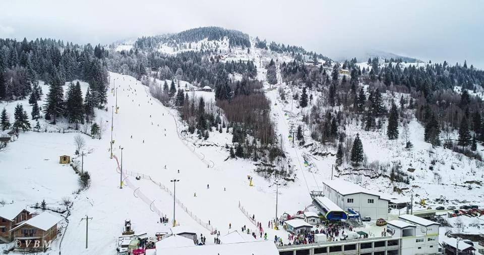 Casa Fantana - La Poalele Muntilor -50 De Metri De Partia Olimpica Villa Statjunea Borsa ภายนอก รูปภาพ